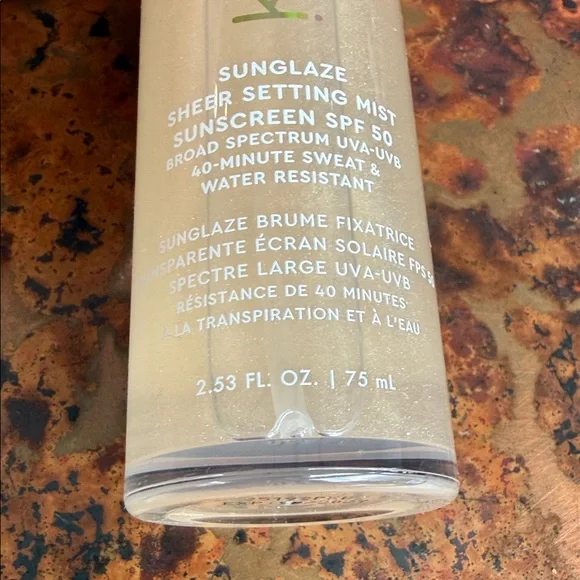 Kopari Setting Mist Sheer Sunglaze Sunscreen SPF 50 Hyaluronic Acid & Vitamin C - Picture 9 of 9